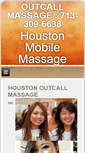Mobile Screenshot of houston-outcall-massage.com